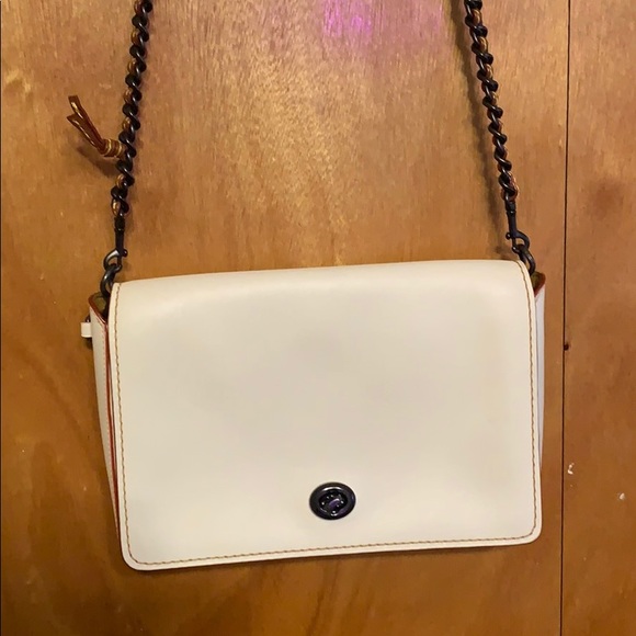 Coach Handbags - White COACH Crossbody